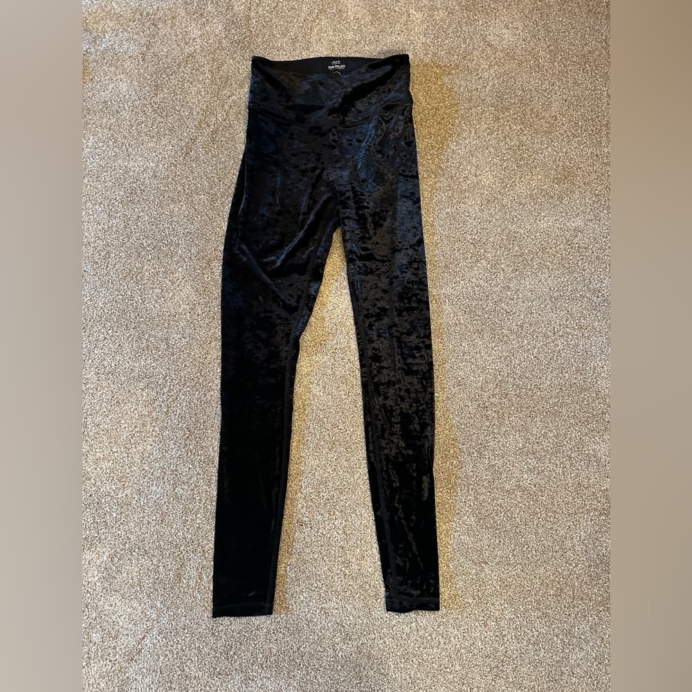 good american crushing it velvet legging
